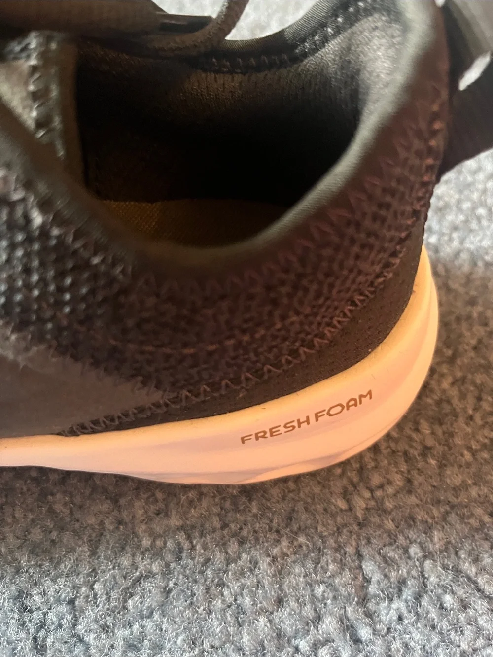 New Balance Black and Gray Freshfoam Sneakers